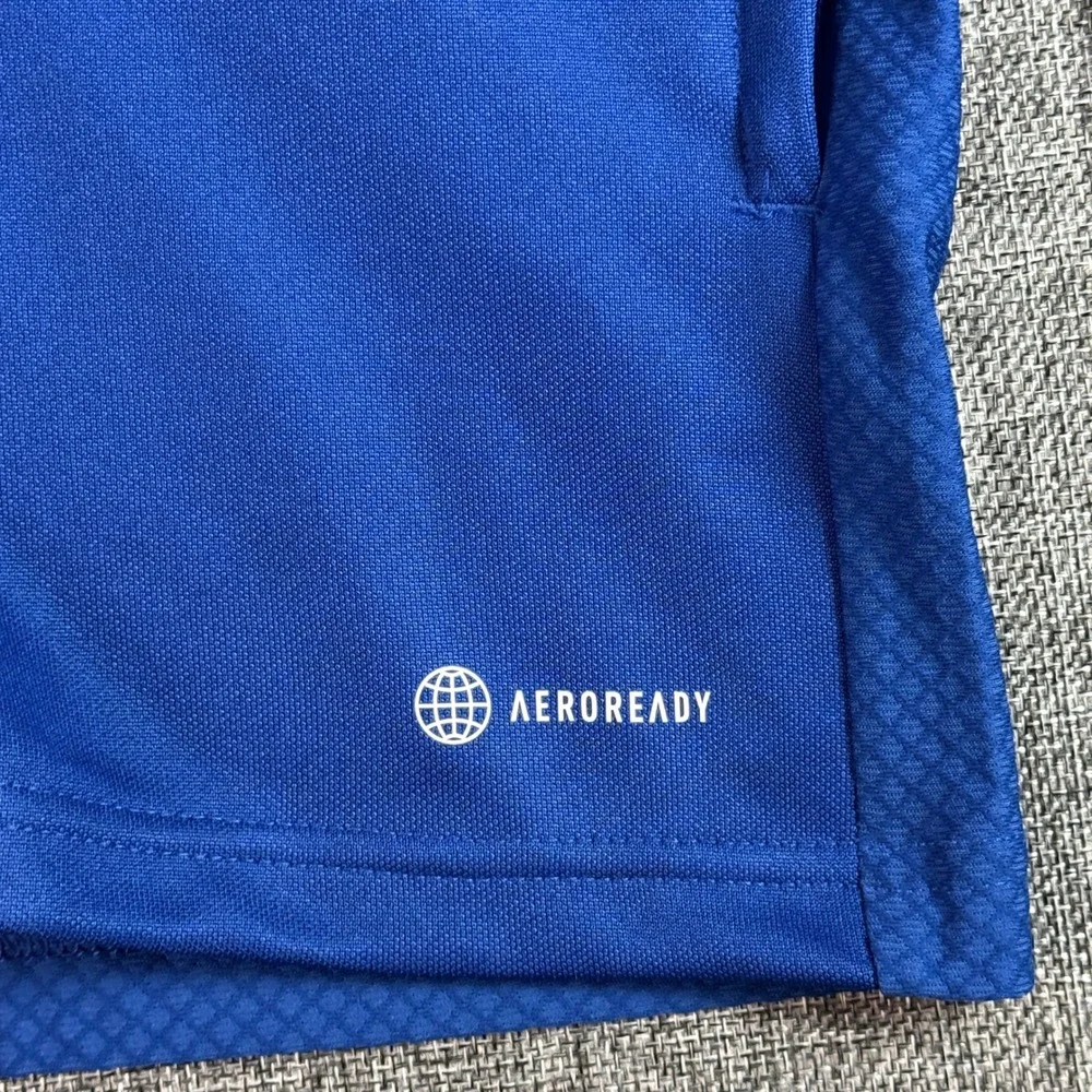 Adidas Shirt Mens | L | Royal Blue Slim Fit Long Sleeve Performance HS3505